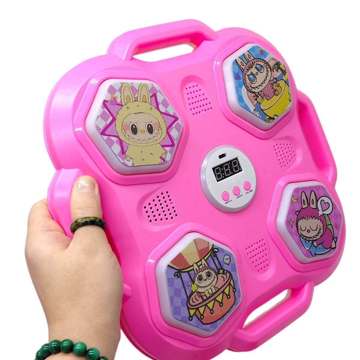 ЭЛЕКТРОННЫЙ БОКС "Лабубу" (30,5х7х30,5 см) (ФИОЛЕТОВЫЙ)  фото 2