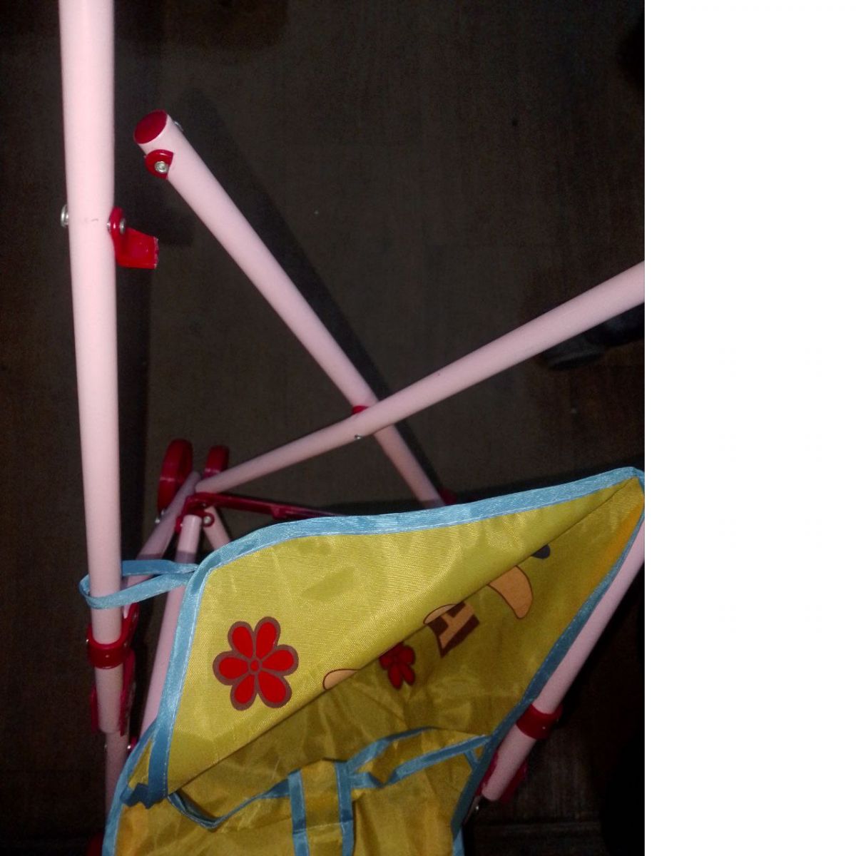 Уценка.  Коляска для кукол "Дисней", 4 вида, в п/э 65х11х10  Сломана  фото 2