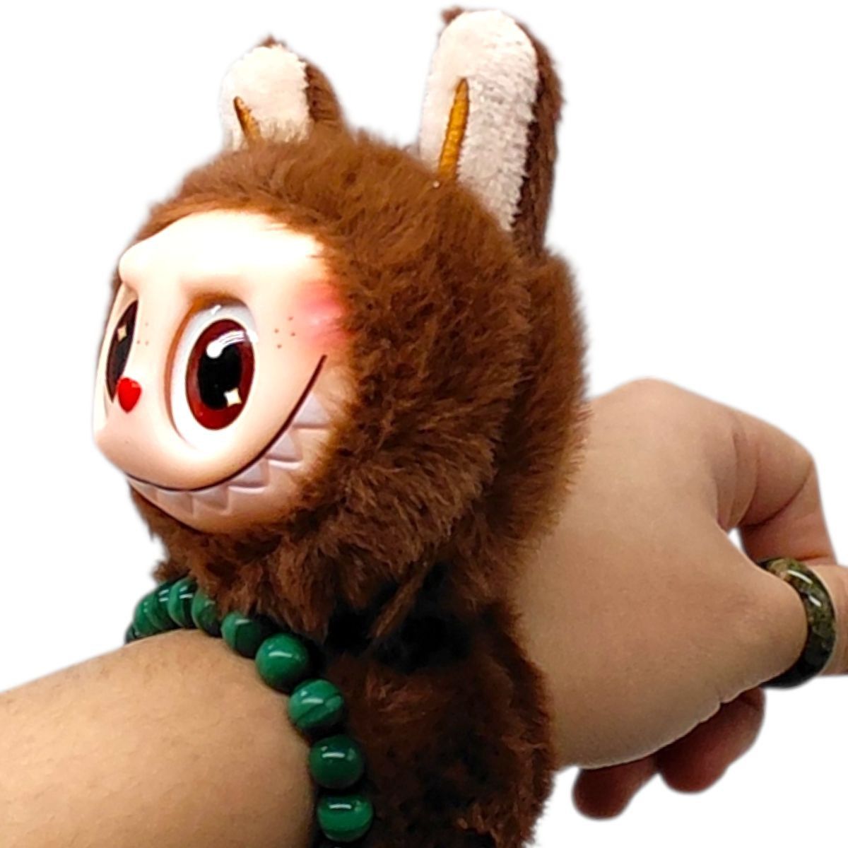 СЛЕП-БРАСЛЕТ LABUBU 9СМ (БЕЖЕВЫЙ)  фото 2