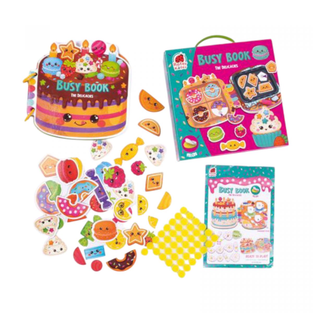 Гра розвиваюча з липучками.  Бізі Бук.  Смаколики.  фото 2