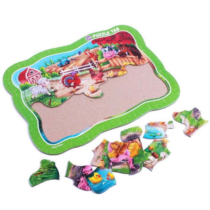 Гра розвиваюча (пазли-вкладиші) "Ферма"  фото 2