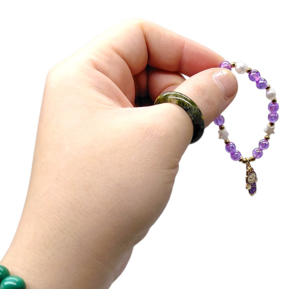 ДИТЯЧІ БРАСЛЕТИ НА РУКУ LABUBU (МІКС)  фото 2