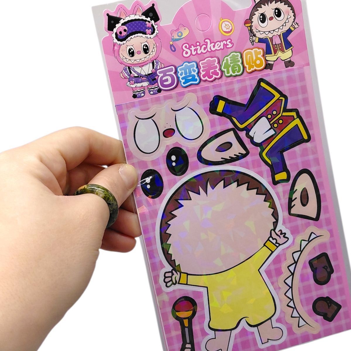 Наліпки декоративні "Лабубу"  фото 2