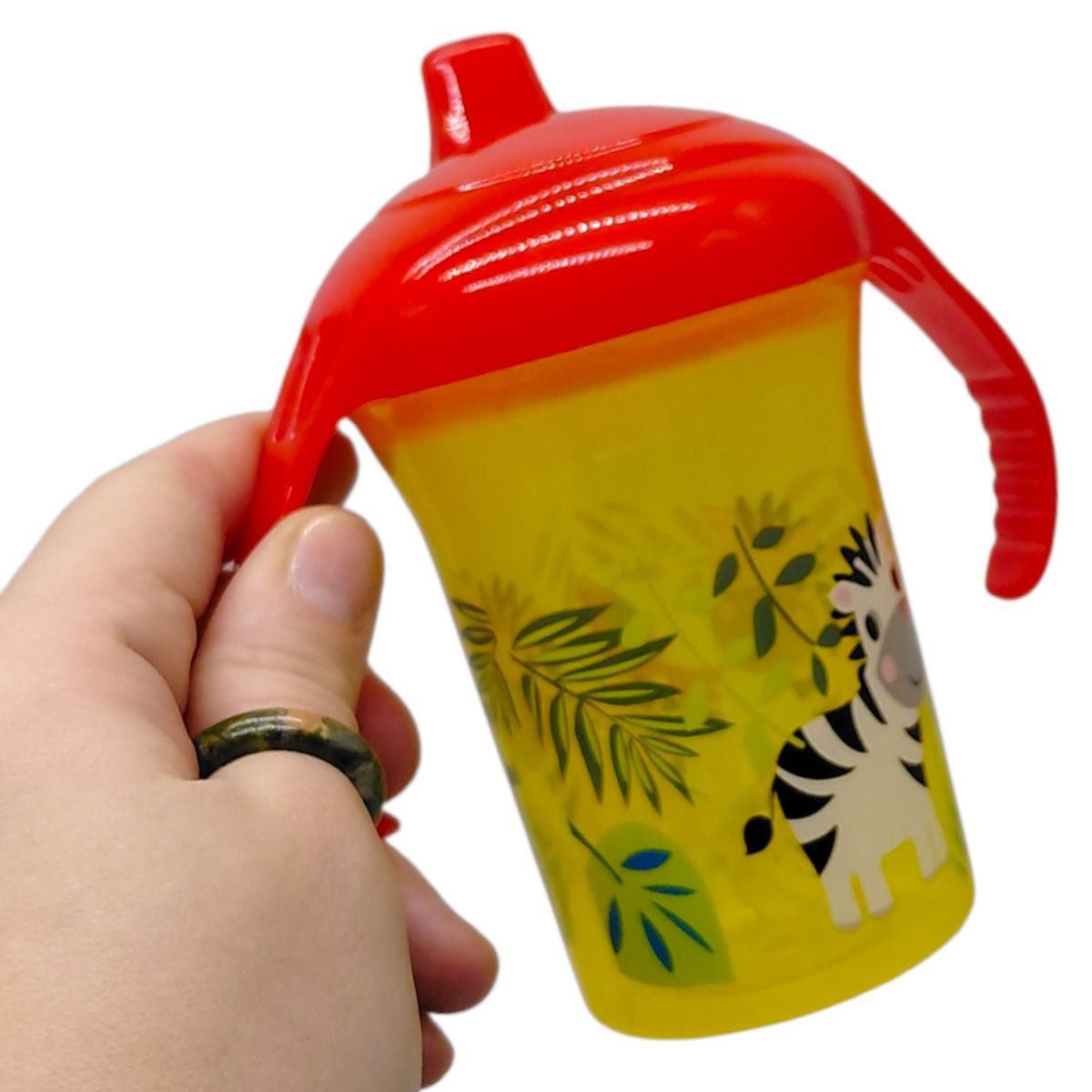 Поїльник-непроливайка, 250 мл (ЗЕЛЕНА)  фото 2