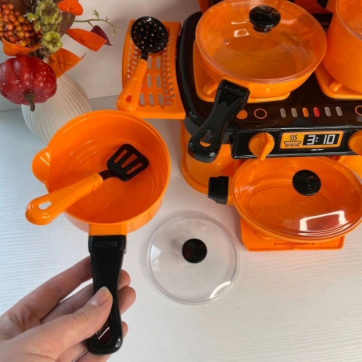 Набір "Cooking Plate with Dishes" помаранчевий  фото 2