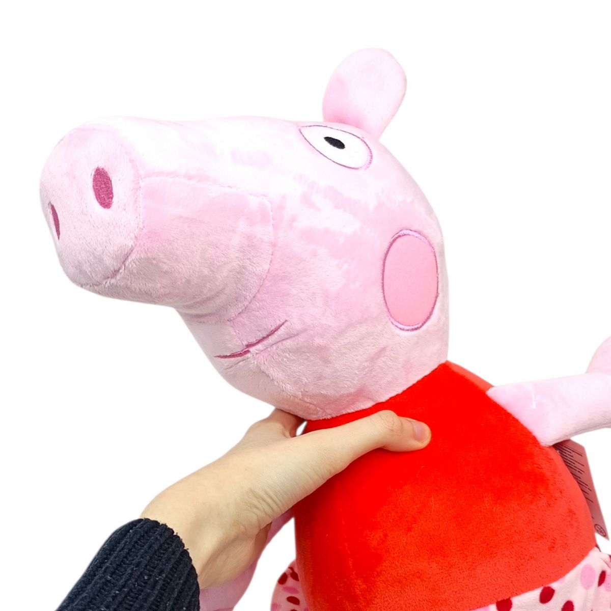 Мʼяка іграшка Свинка Дівчинка 45 см.  фото 2