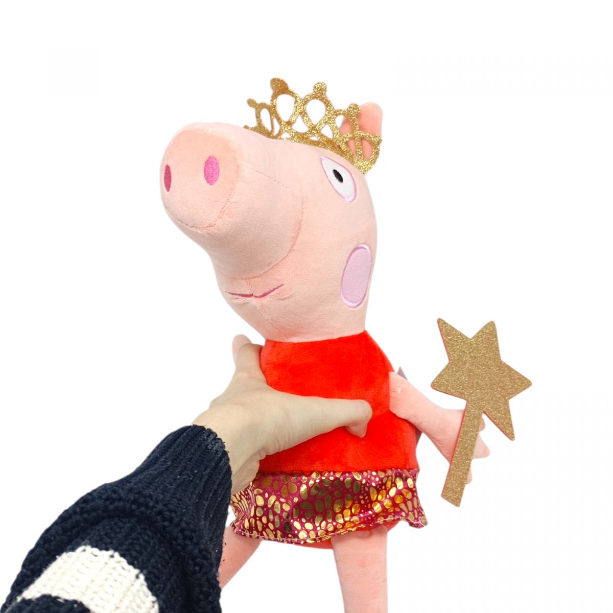 Мʼяка іграшка Свинка принцеса 38 см.  фото 2