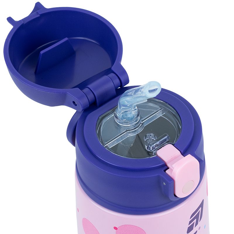 Термос з трубочкою 400мл, HK  фото 2