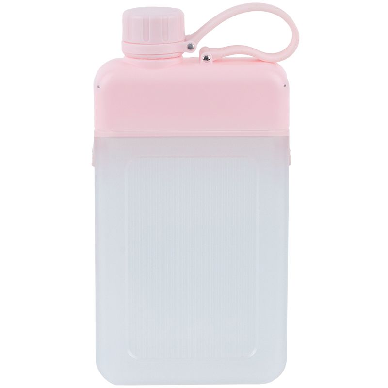 Пляшка для води, 450 мл, рожева  фото 2