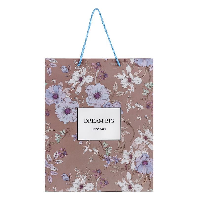 Пакет паперовий подарунковий, 26х32см, Blue Elegance  фото 2