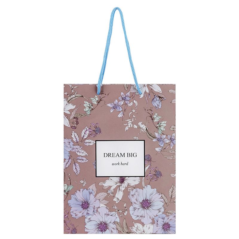 Пакет паперовий подарунковий, 18х24см, Blue Elegance  фото 2