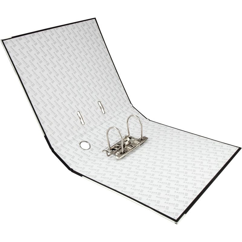 Папка-реєстратор одностор.  PP 7,5 cм, зібран, чорн  фото 2