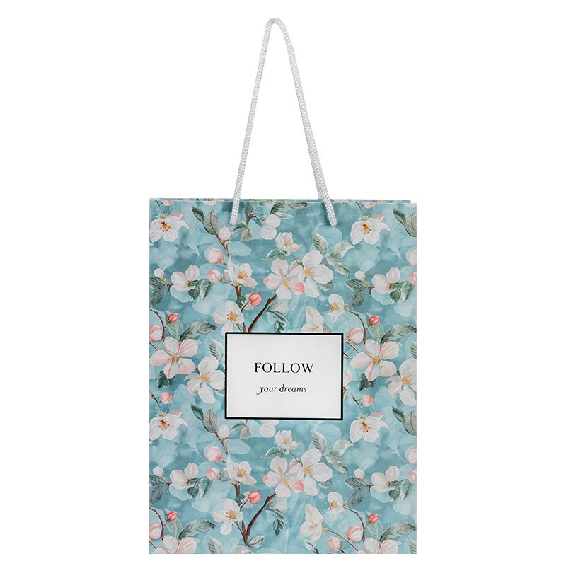 Пакет паперовий подарунковий, 18х24см, Gentle Blossom  фото 2