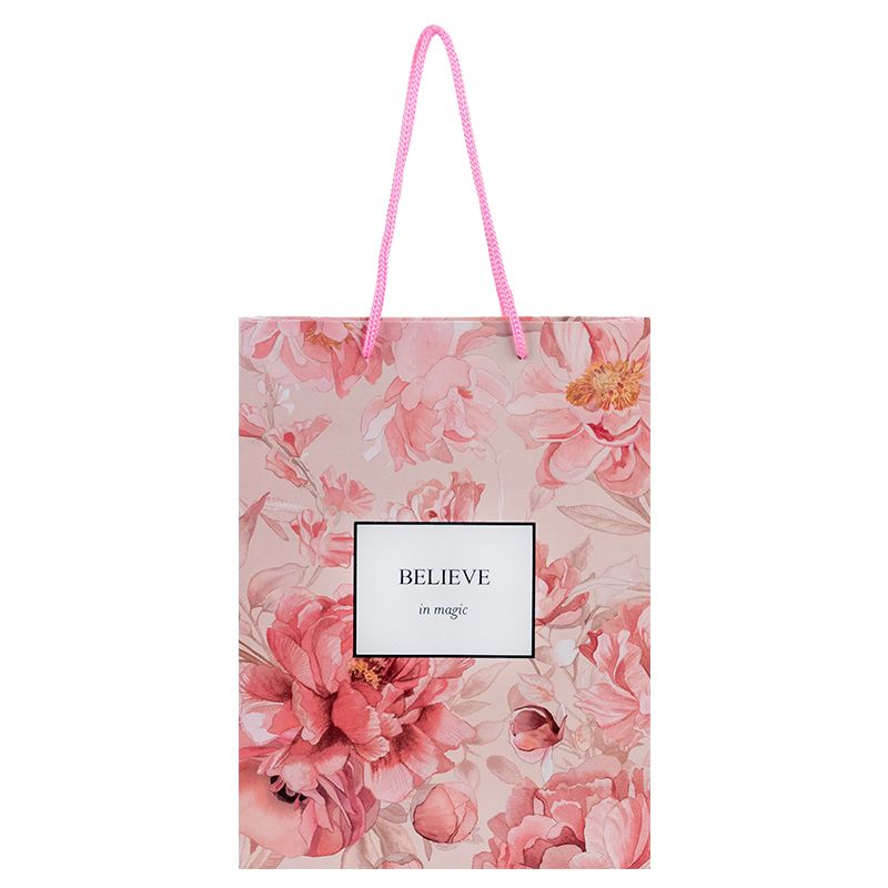 Пакет паперовий подарунковий, 18х24см, Peony Dreams  фото 2