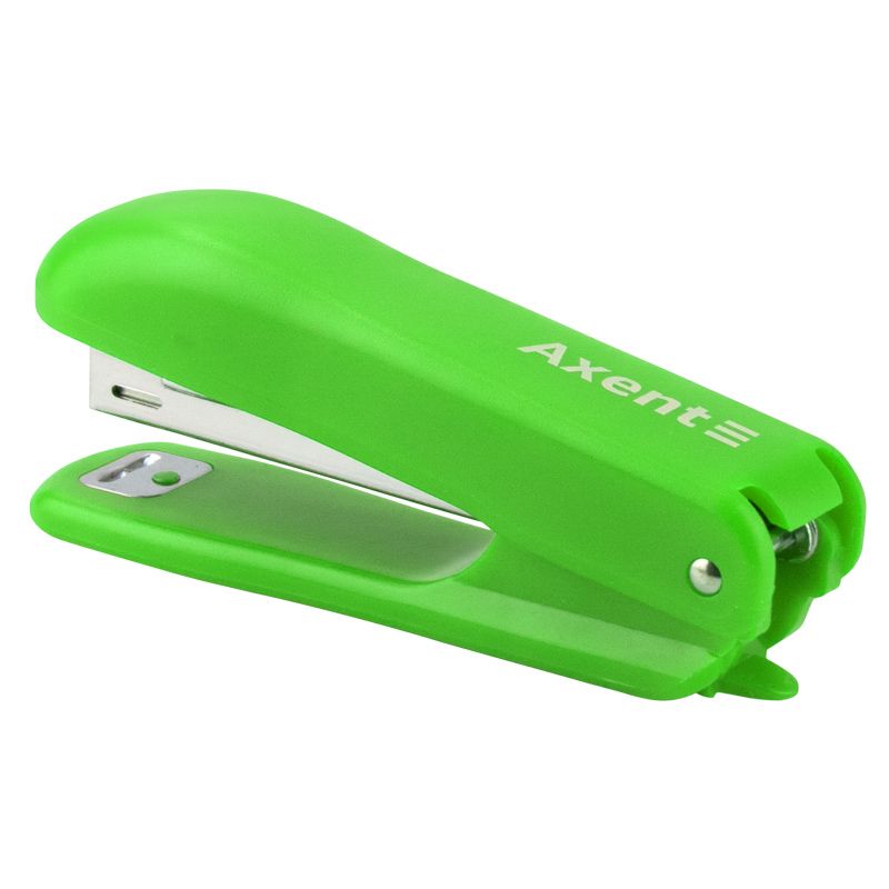 Степлер Standard пласт. , №10/5, 15 арк. , салатовий  фото 2