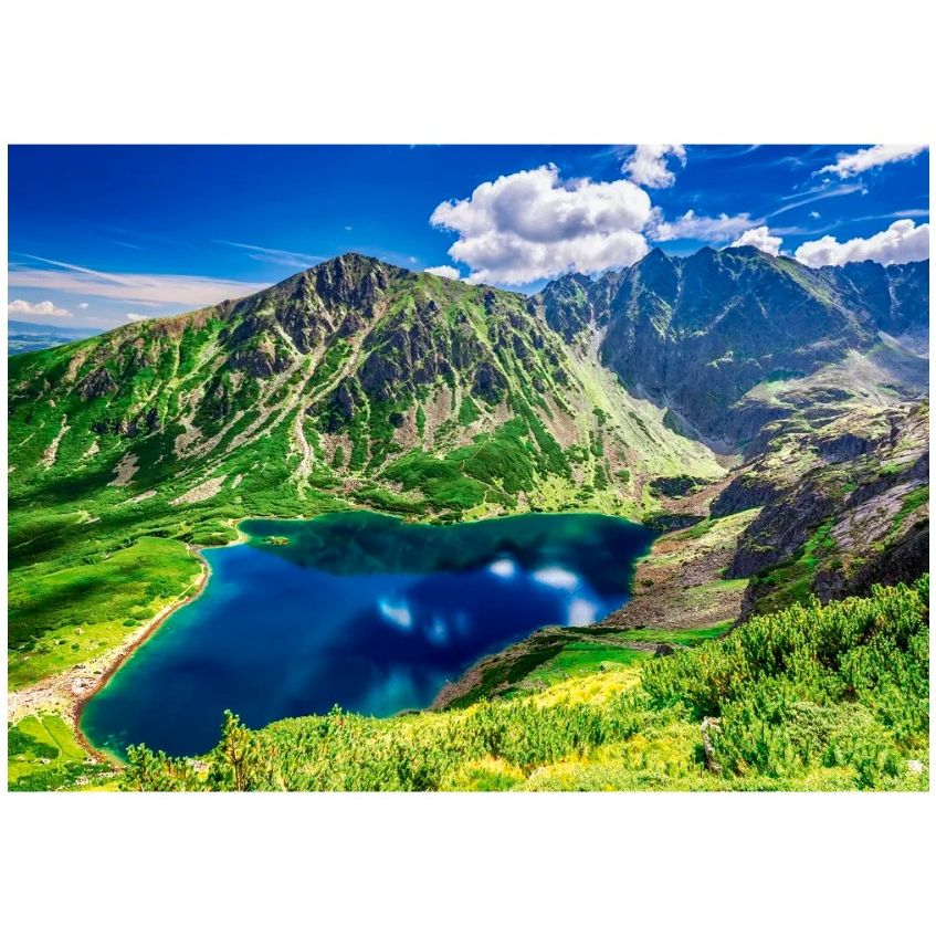 Пазлы "Черный Став озеро Гонсеницы в Татрах", 500 элементов  фото 2