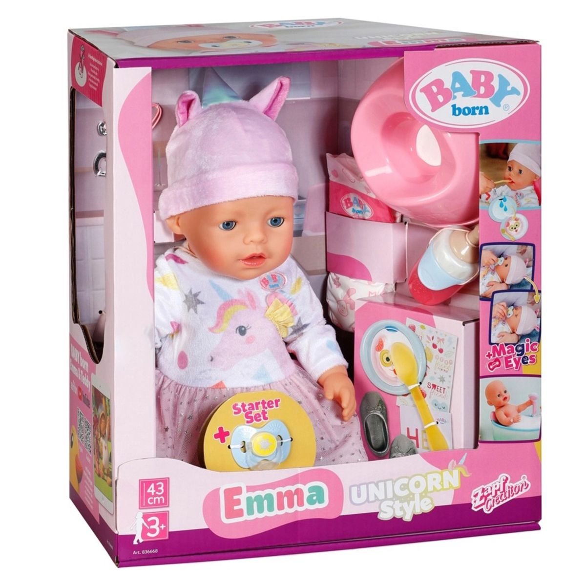 Лялька Baby Born – Емма-Єдиноріг  фото 2
