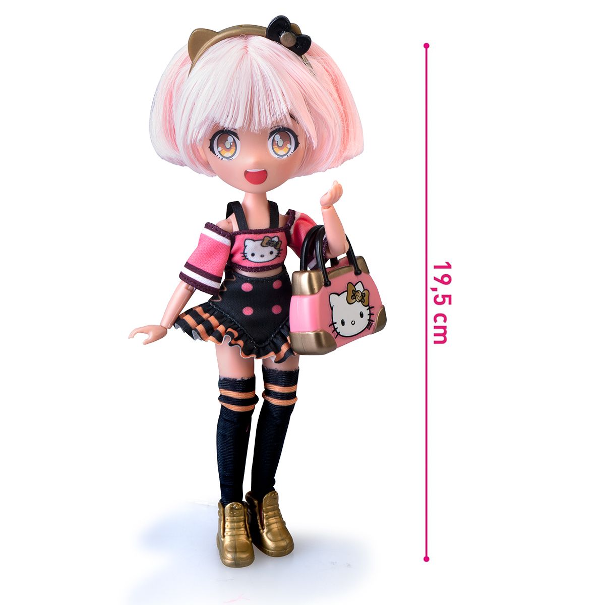 Ігровий набір "Manga Dolls серії Hello Kitty - Золота Ролер Діва"  фото 2