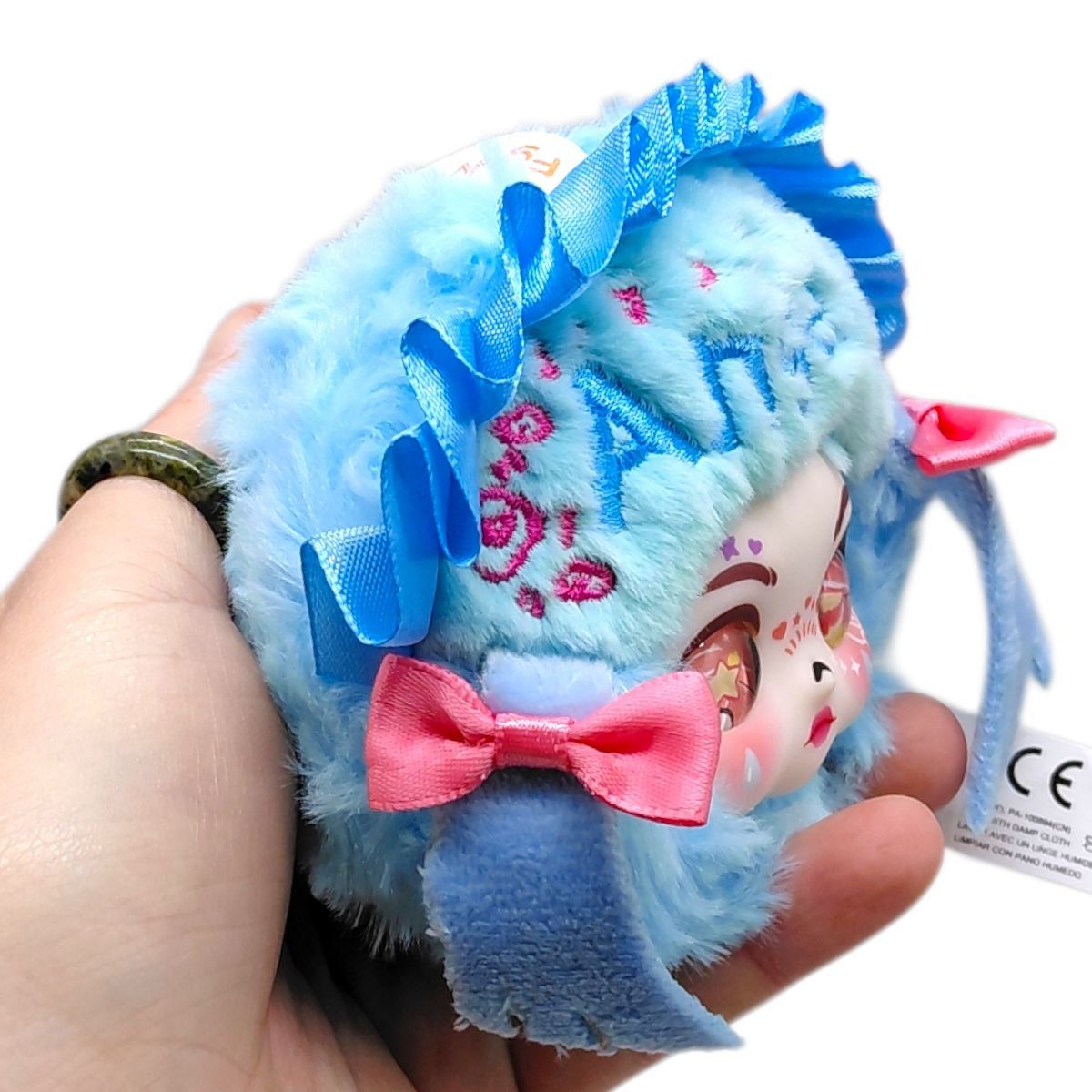 Іграшка-брелок мʼяконабивна "Ангел ночі Еліс" серія Ангели та Демони 9 см.  фото 2