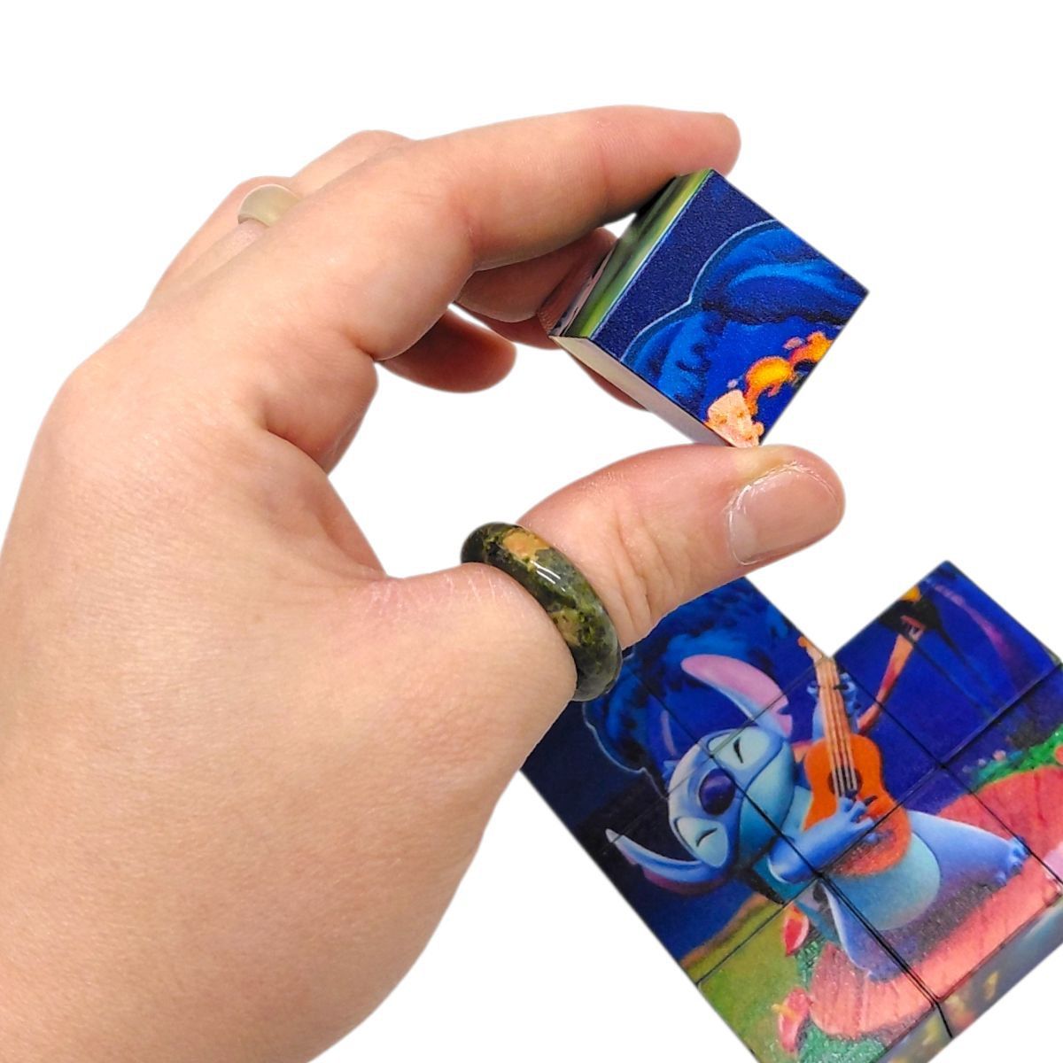 Магнітні кубики "Стіч" (6 зображень, 9 кубиків, розмір картинки 75х75 мм)  фото 2