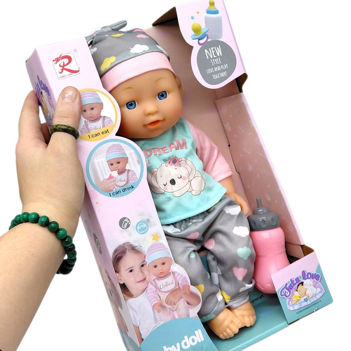 Пупс з аксесуарами, 30 см  фото 2