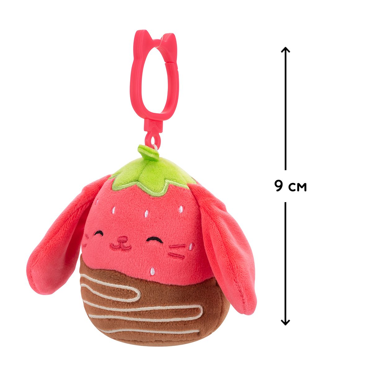 М'яка іграшка на кліпсі Squishmallows – Кролик Гунда  фото 2