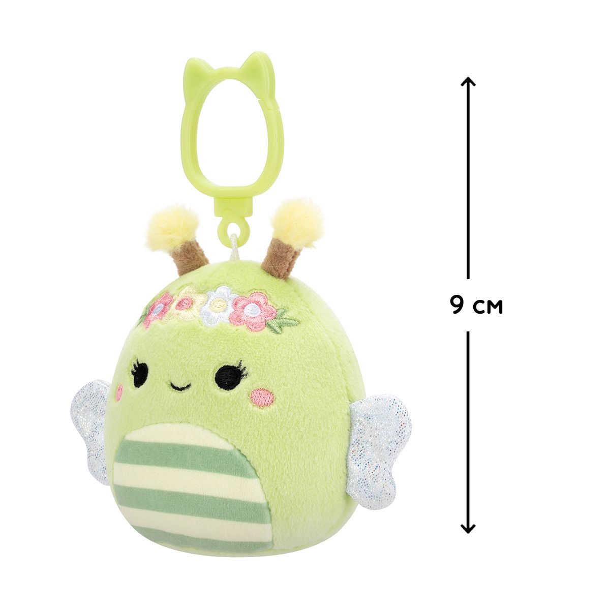 М'яка іграшка на кліпсі Squishmallows – Бджілка Сібіл  фото 2