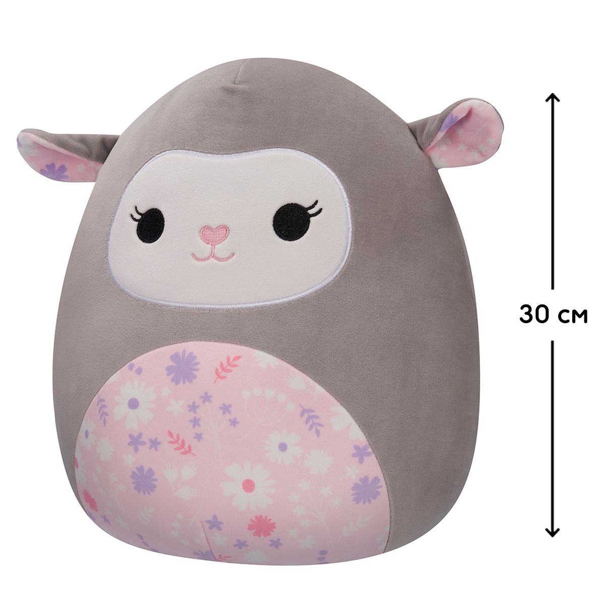 М'яка іграшка Squishmallows - Сіре ягня (30 cm)  фото 2