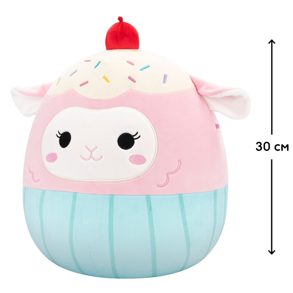 М'яка іграшка Squishmallows – Ягня Лала в костюмі (30 cm)  фото 2