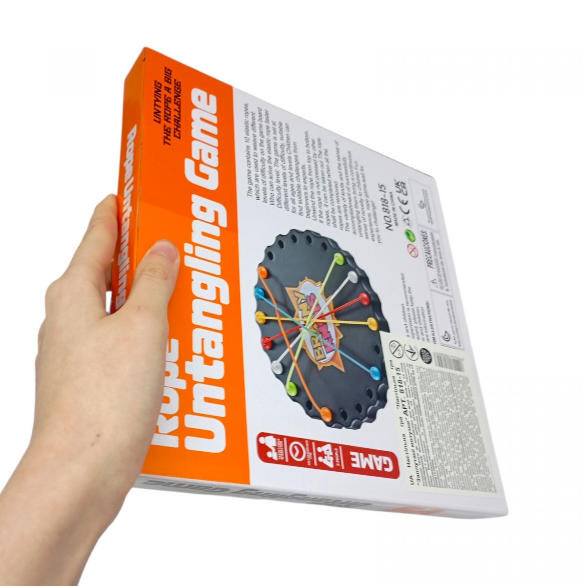 Настольная игра "Запутанные веревки: Кто развяжет первый?"  фото 2