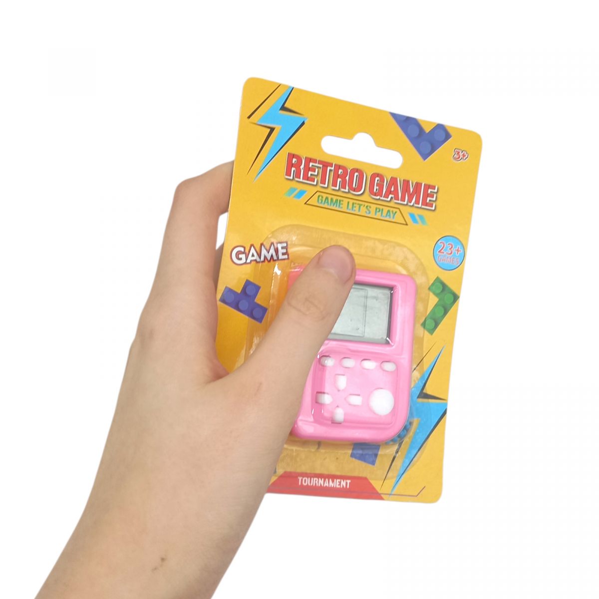 ЕЛЕКТРОННА ГРА RETRO GAME (БІРЮЗОВИЙ)  фото 2