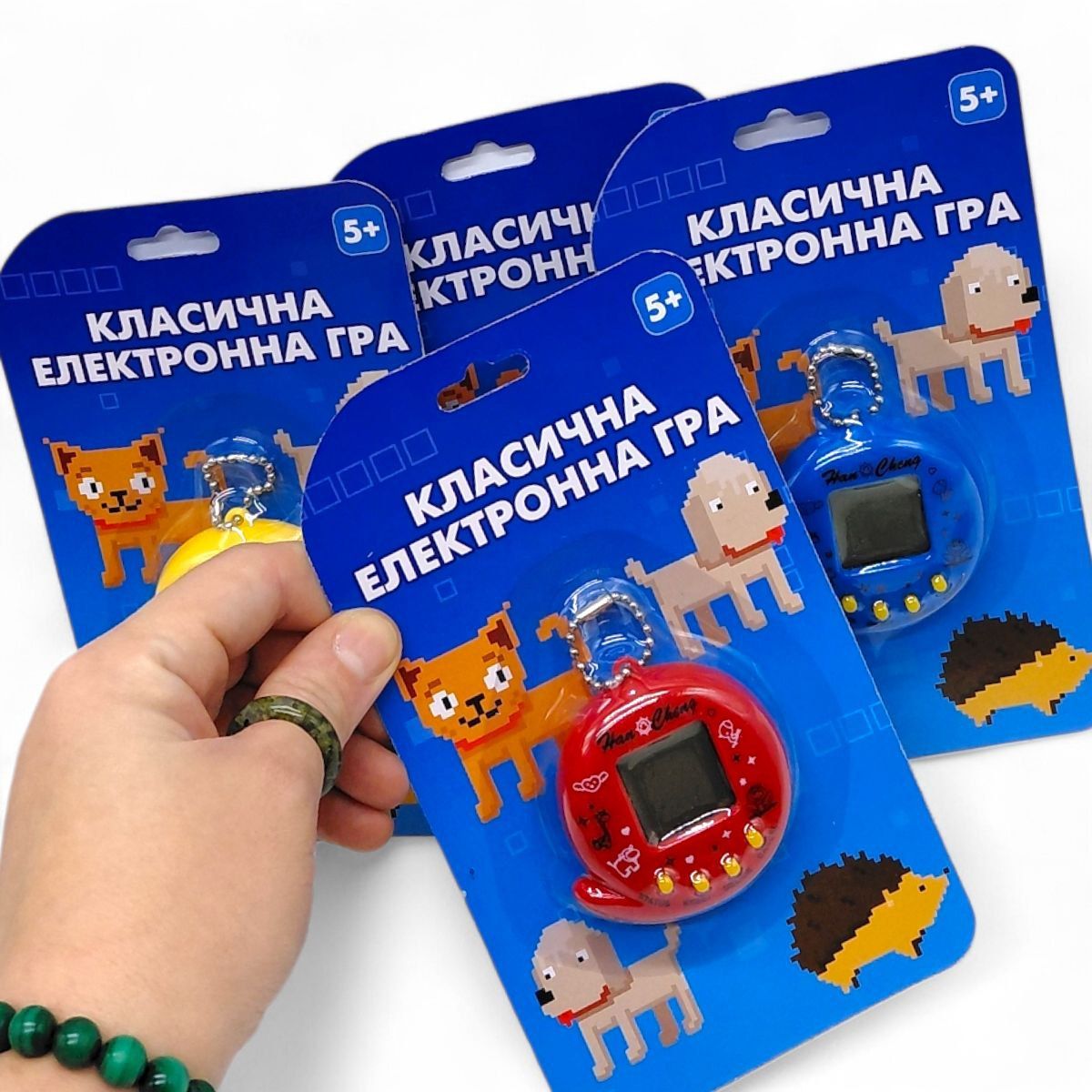 ЭЛЕКТРОННАЯ ИГРА ТАМАГОЧИ (РОЗОВАЯ)  фото 2