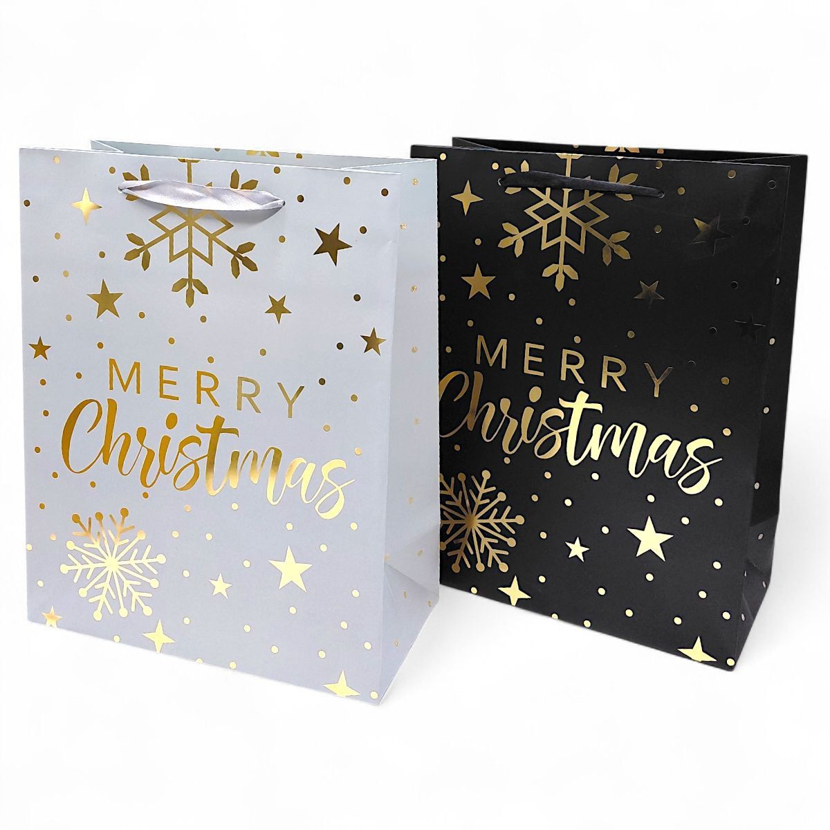 Пакет паперовий LARGE XMAS Merry1 26x12,7x32,4, 210gsm , асорті  фото 2