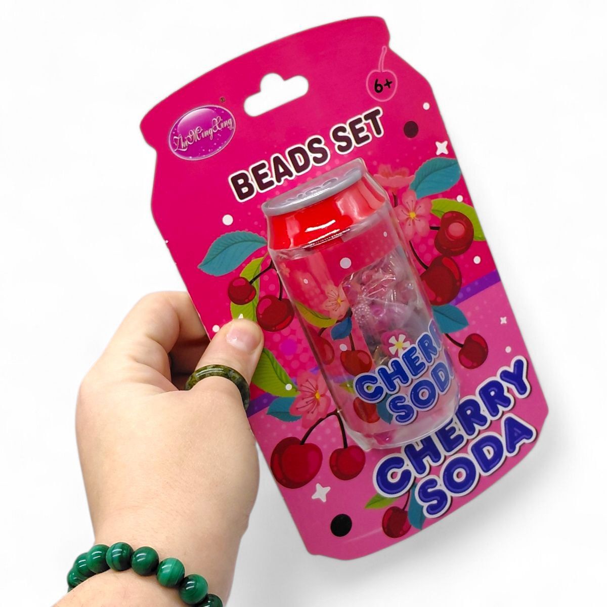 Набір для створення прикрас Фруктова содова (ВИШНЯ)  фото 2