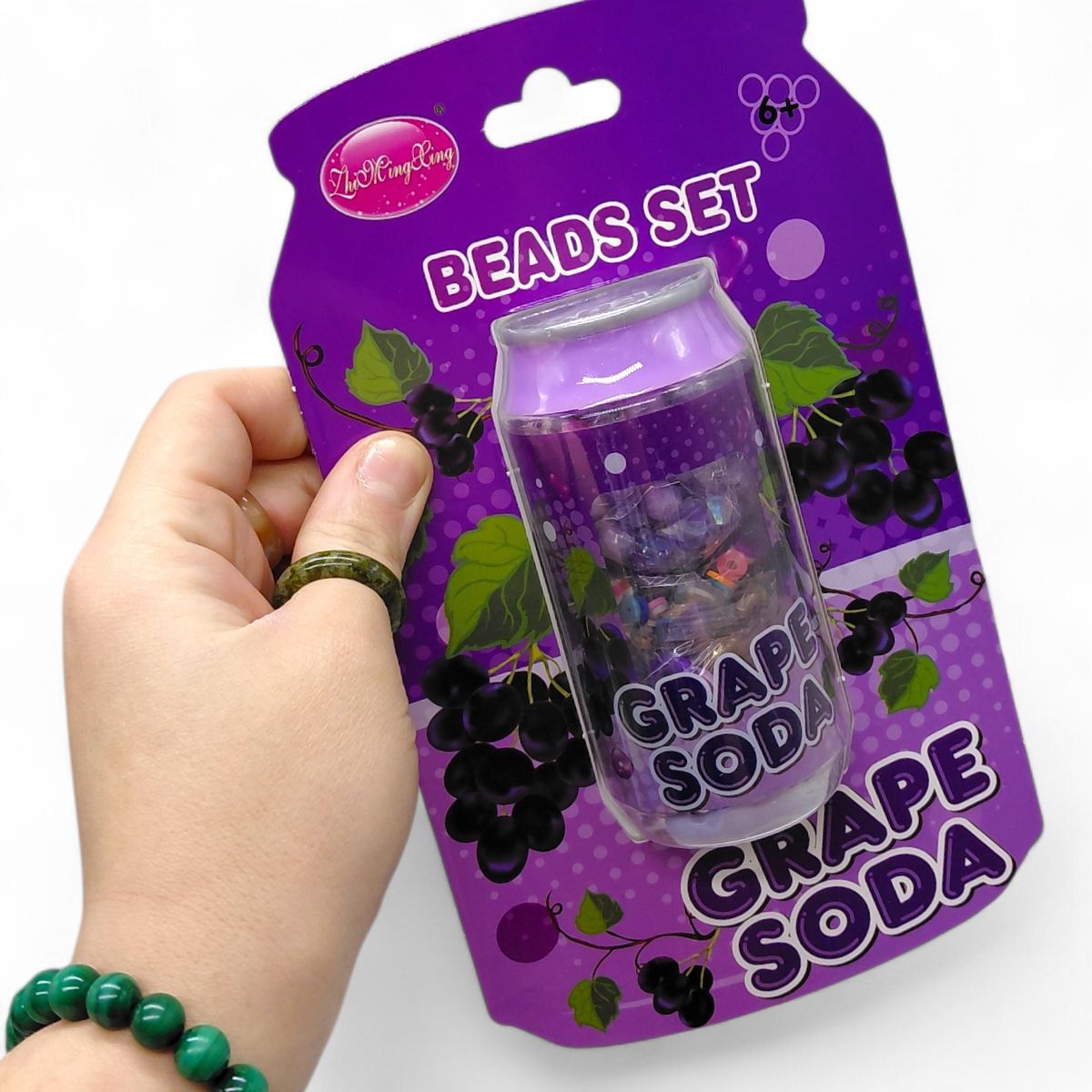 Набір для створення прикрас Фруктова содова (ВИНОГРАД)  фото 2