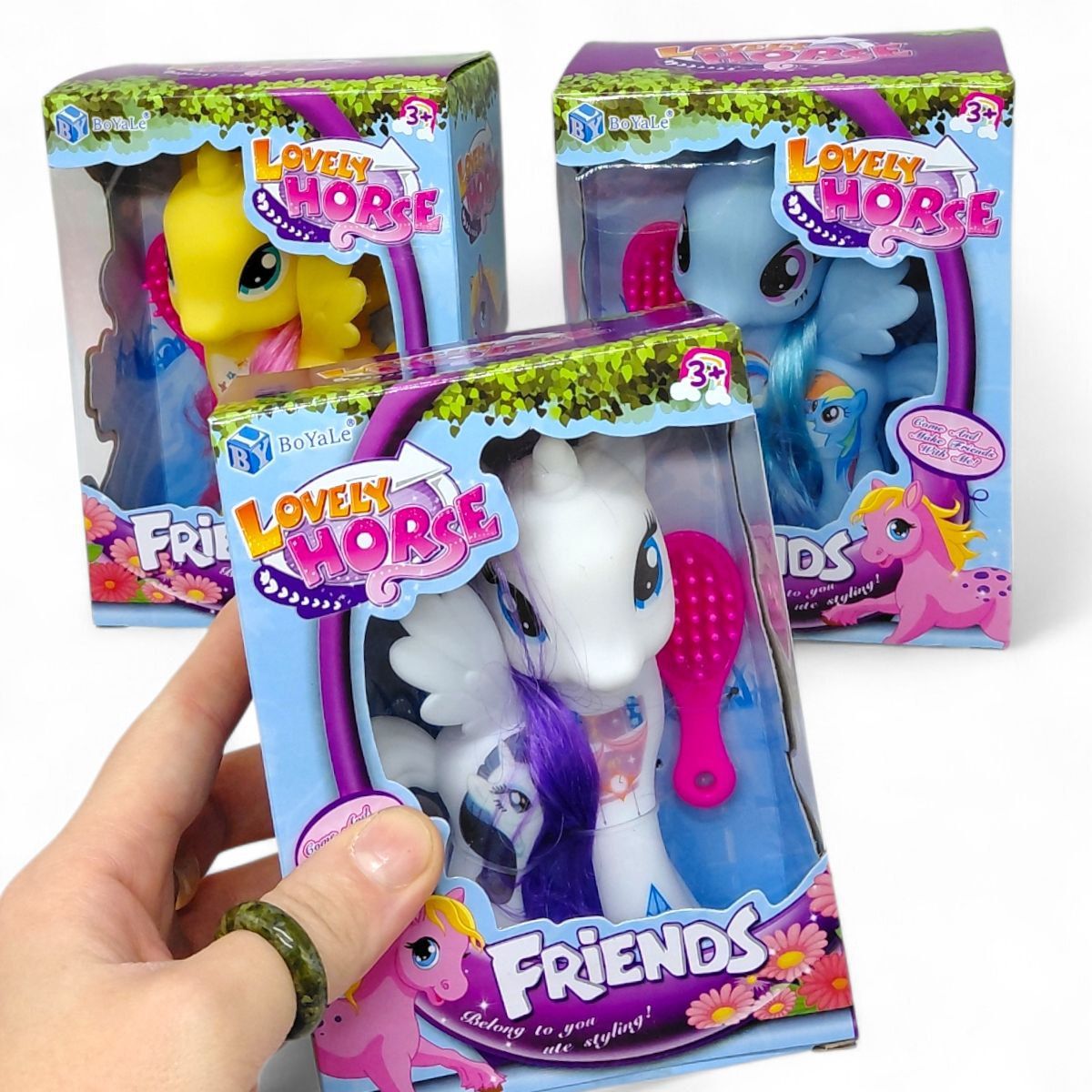 Ігрова фігурка Мила поні (БЛАКИТНА)  фото 2