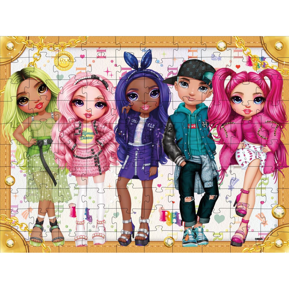 Пазли Rainbow High Shine, 100 елементів  фото 2