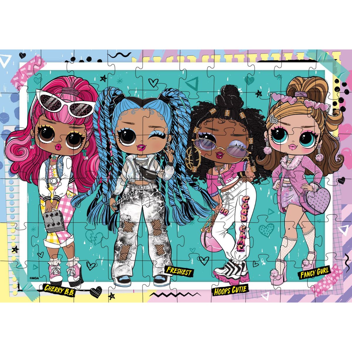 Пазли L. O. L.  Surprise! Tweens Here I Come, 60 елементів  фото 2