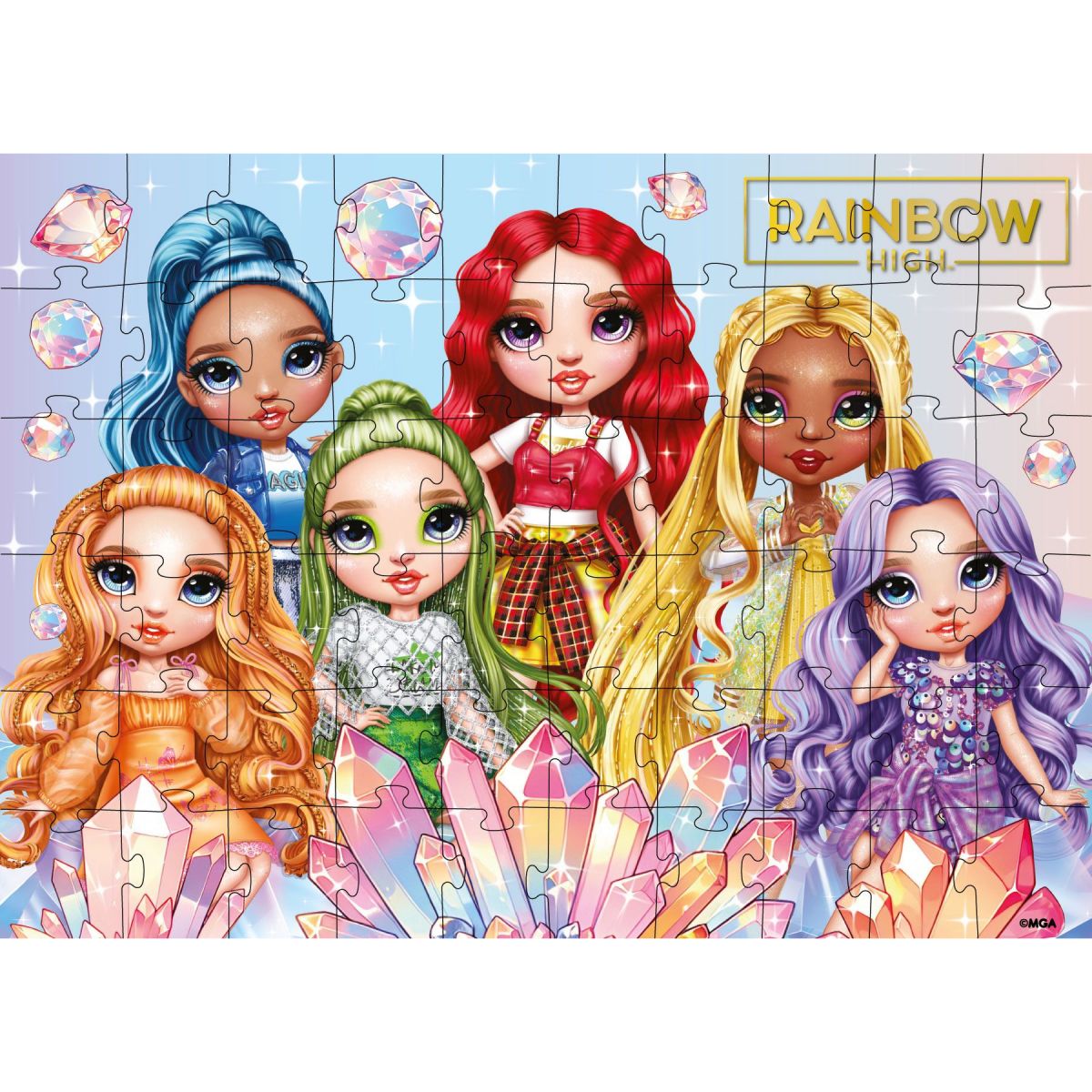 Пазли Rainbow High Creative Crystals, 60 елементів  фото 2