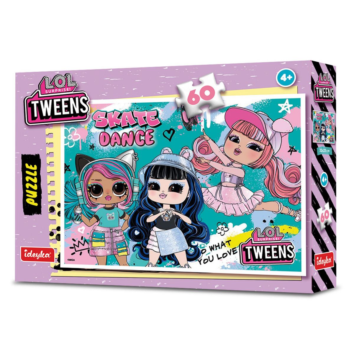 Пазли L. O. L.  Surprise! Tweens Skate Dance, 60 елементів  фото 2