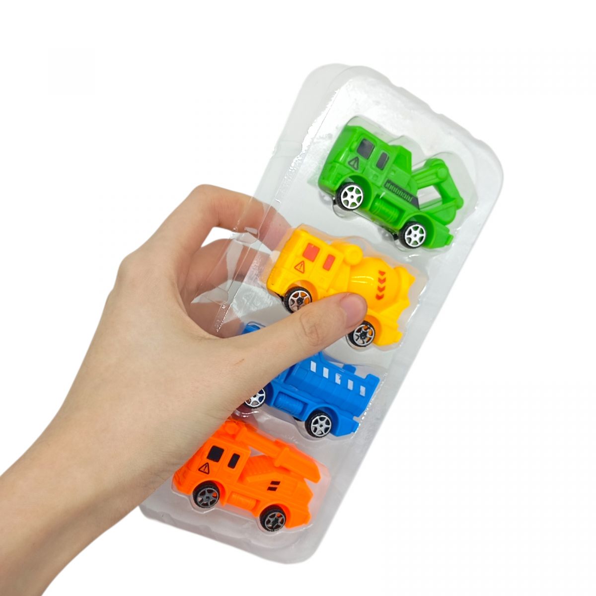 Набір машинок Міський будівельник 6 см  фото 2