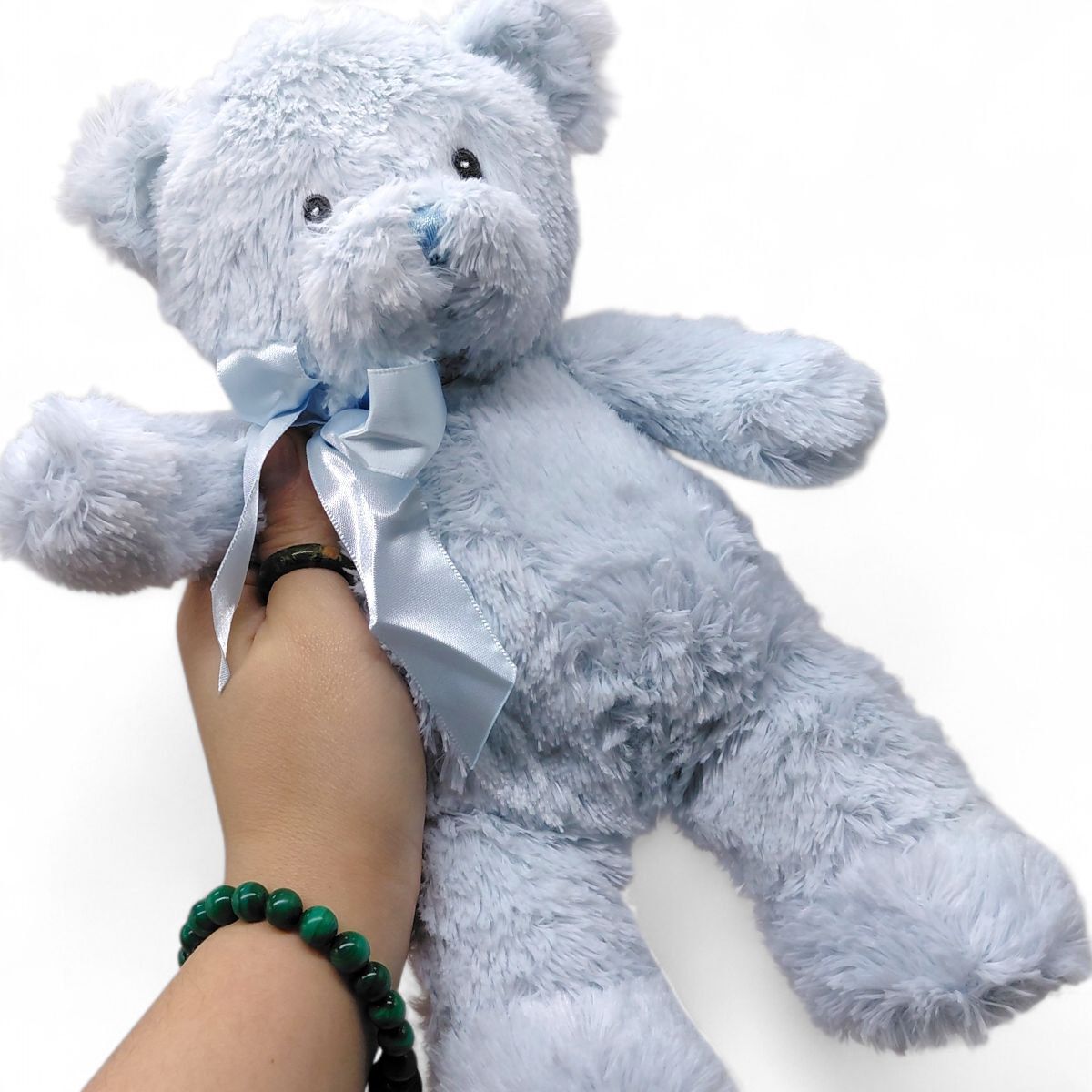 МʼЯКА ІГРАШКА "ЩАСЛИВИЙ ВЕДМЕДИК" 30 СМ (БЛАКИТНИЙ)  фото 2