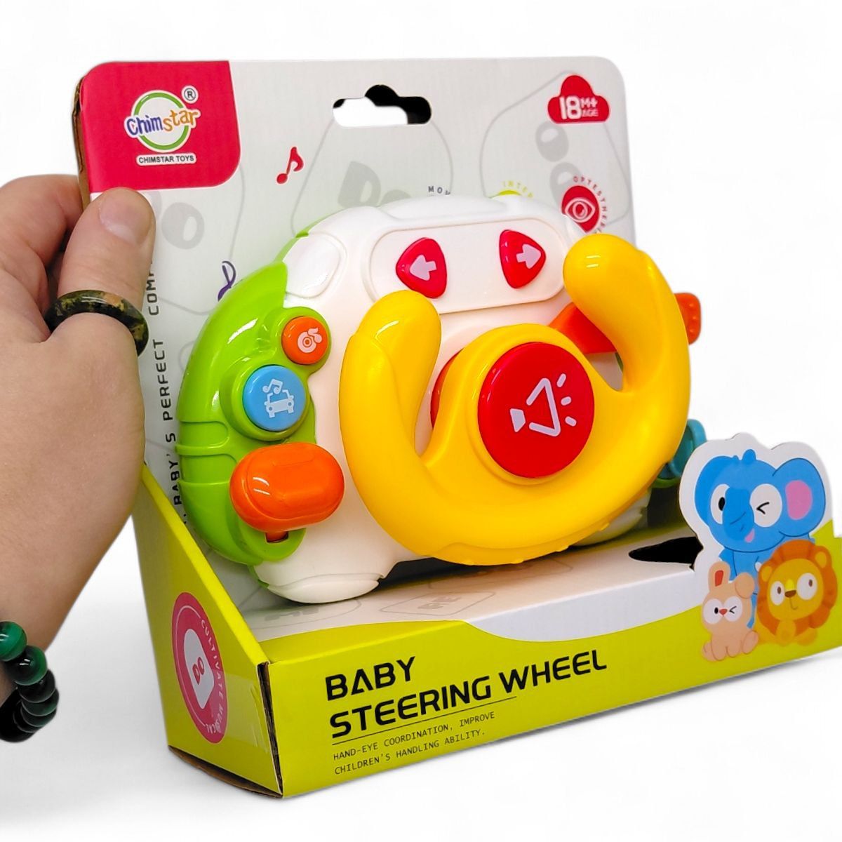 Кермо музичне, на батарейках (в коробці р. 17,5x8,5x18 см)  фото 2