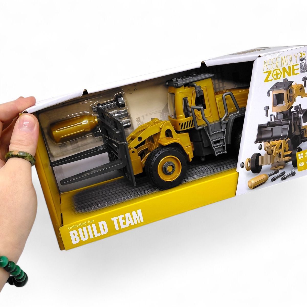 Машина навантажувач, інерційна (в коробці розмір 29х14х10 см)  фото 2