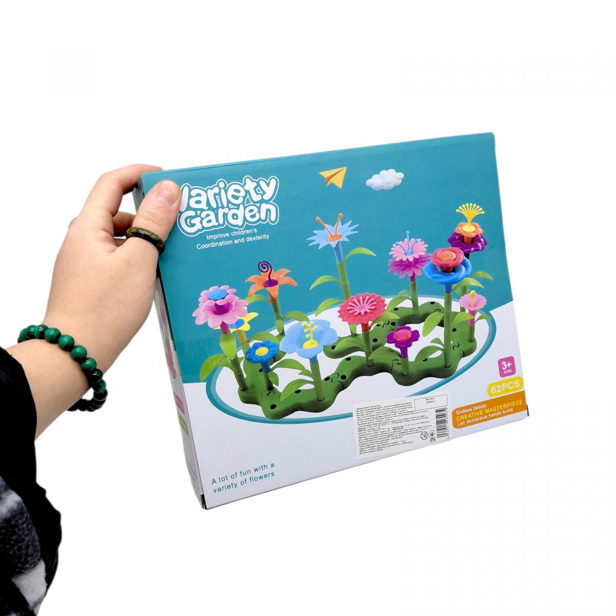 Конструктор 62 деталі, в коробці  фото 2