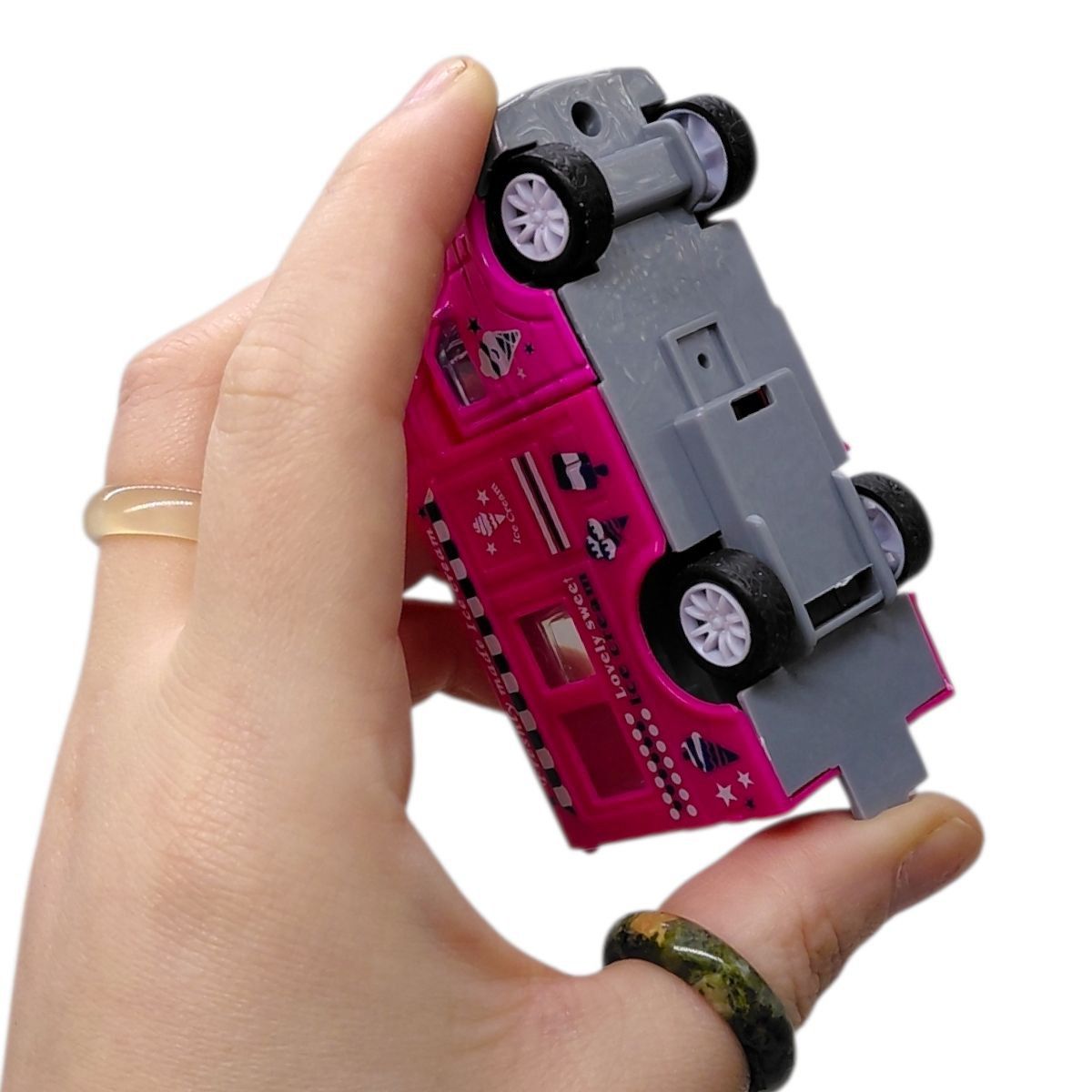 МАШИНА АВТОПРОМ (металева кабіна) ФУРГОН З МОРОЗИВОМ (ЗЕЛЕНИЙ)  фото 2