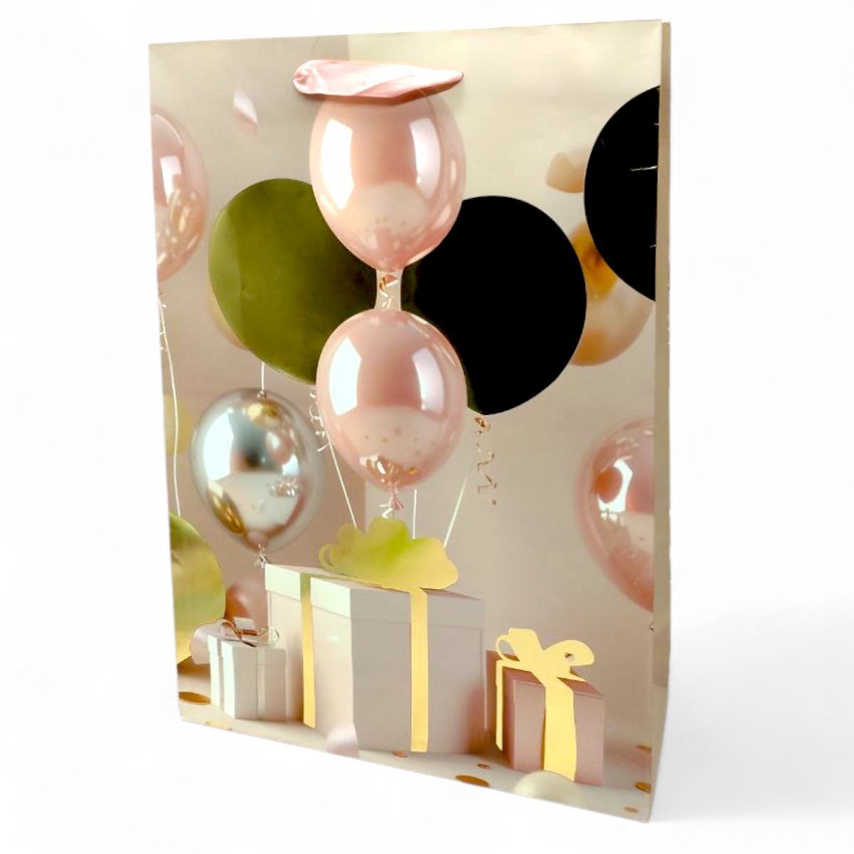 Пакет паперовий (48х12х33 см) мікс видів  фото 2