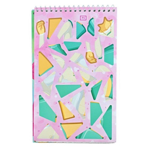 Стікербук за номерами «Summer"  фото 2