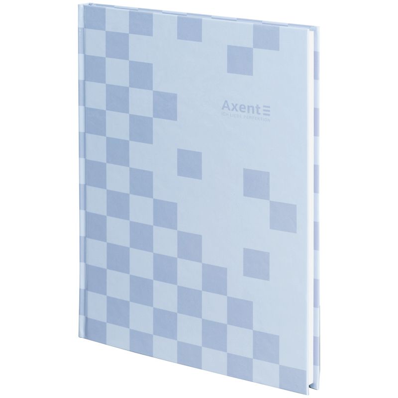 Книга записна А4-, 203*273 мм,96арк. , кліт. , Mosaic, сіра  фото 2