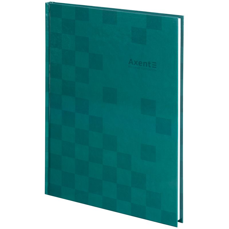 Книга записна А4-, 203*273 мм,96арк. , кліт. , Mosaic, зелена  фото 2